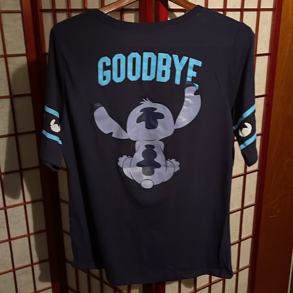 Disney Lilo & Stitch Children’s XXL Navy Blue Short Sleeve T-Shirt! - Picture 5 of 6